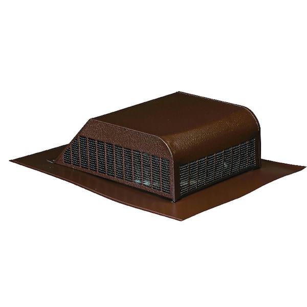 Air Vent Air Vent 15 in. W X 16 in. L Brown Aluminum Roof Vent Assembly 85283 - main